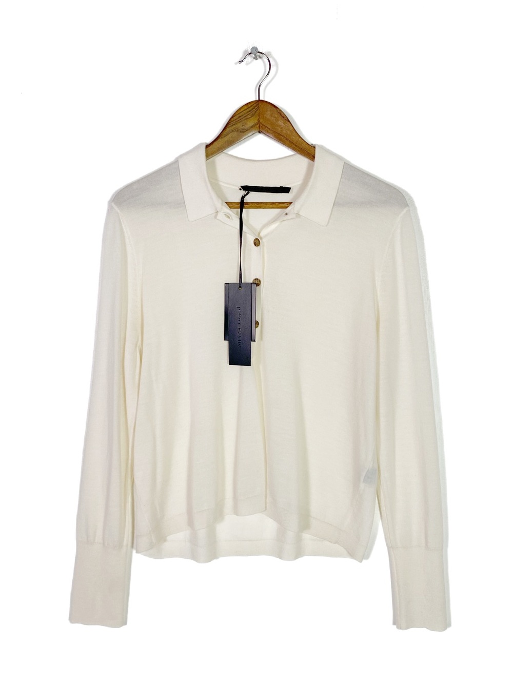 Jenni Kayne Grayson Pullover Ivory - Picture 3 of 7